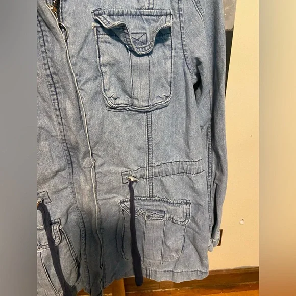 Chambray cotton denim jacket - Picture 8 of 8